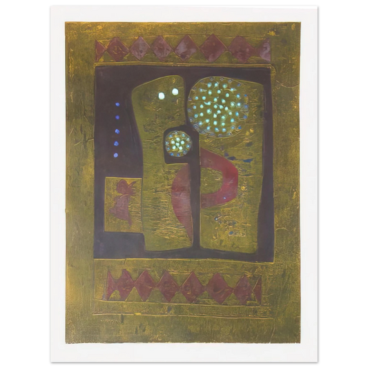 Hiroyuki Tajima - Pierrot and His Son - 1970 Fine Art Poster - Default Title