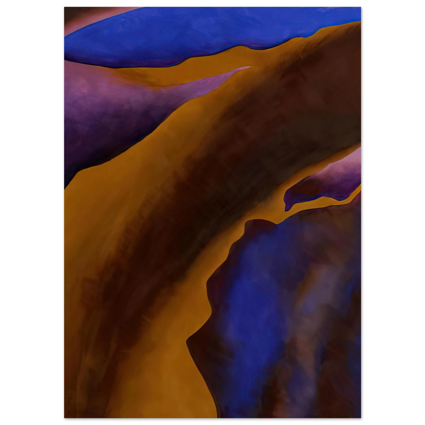 Georgia O'Keeffe - Only One Fine Art Poster - 40x60 cm / 16x24 inches