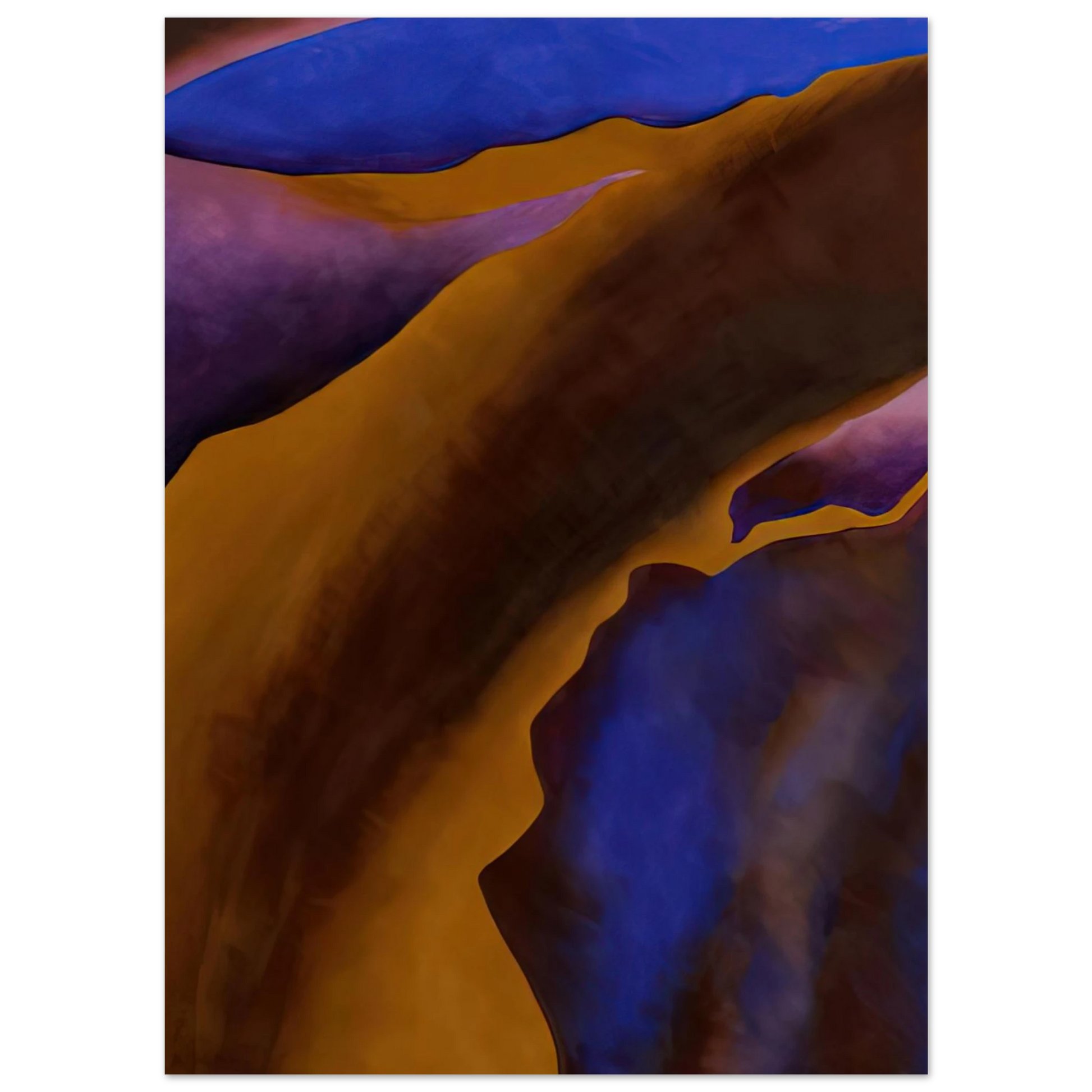 Georgia O'Keeffe - Only One Fine Art Poster - 40x60 cm / 16x24 inches