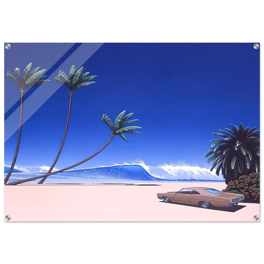 Impender Beach - Hiroshi Nagai Acrylic Print - 70x100 cm / 28x40″ inches