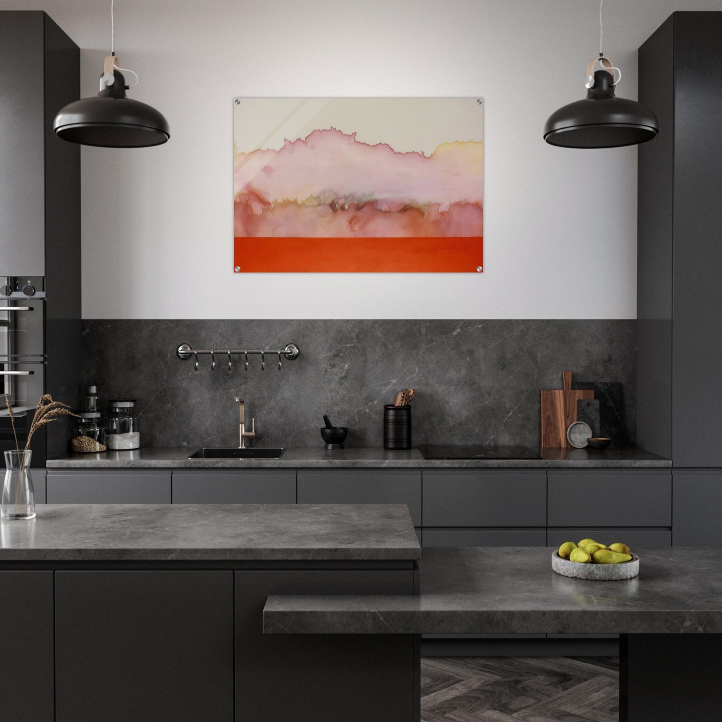 For Helen and Nicole - 1978 - Ronnie Landfield Acrylic Print - 70x100 cm / 28x40″ inches | Ronnie Landfield Wall Art | Ronnie Landfield Prints