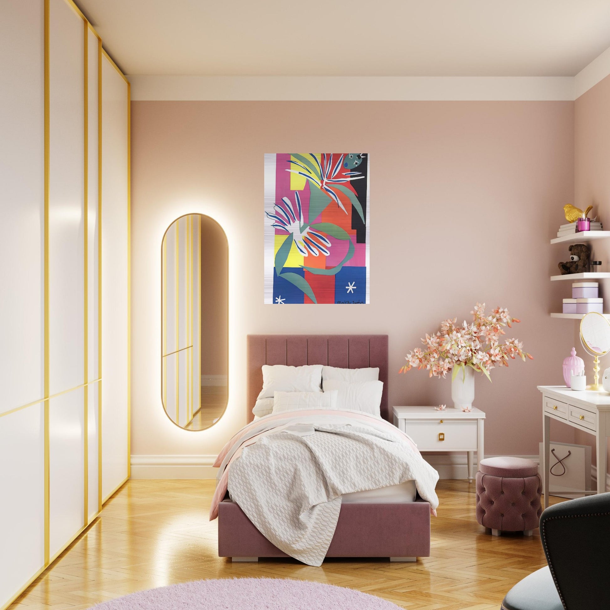 CREOLE DANCER - Henri Matisse Brushed Aluminum Print - 70x100 cm / 28x40 inches | Henri Matisse Aluminum Print | Henri Matisse Prints