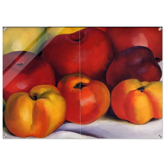 Apple Family - Georgia O'Keeffe Acrylic Print - 70x100 cm / 28x40″ inches