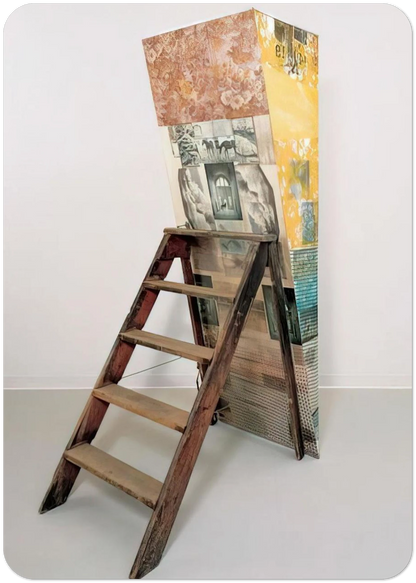 PATRICIAN BARNACLE SCALE 1981 By Robert Rauschenberg Pack of 10 Post Cards | Robert Rauschenberg Post Cards | A6 (10.5 x 14.8 cm) - 4.1 x 5.8 inches