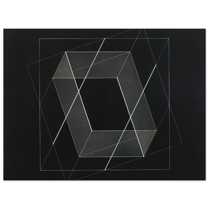 Josef Albers - F NO 13 MULTI MOBILE 1952  75x100 cm / 30x40inches Fine Art Poster