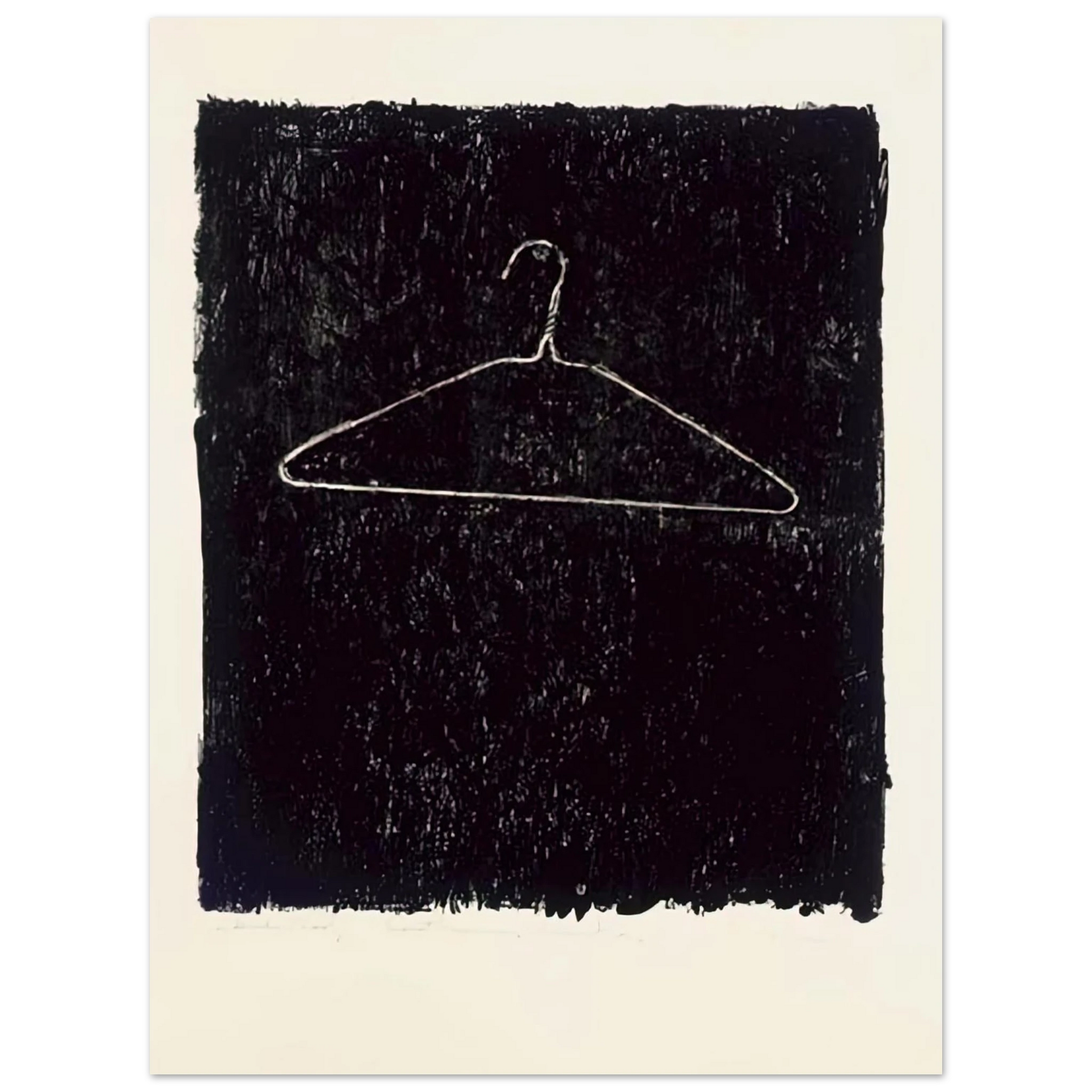 Jasper Johns - COAT HANGER II Fine Art Poster - Default Title