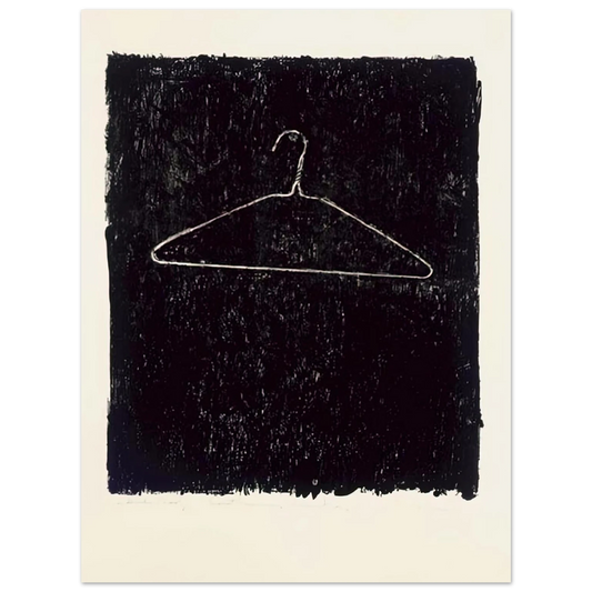 Jasper Johns - COAT HANGER II Fine Art Poster - Default Title