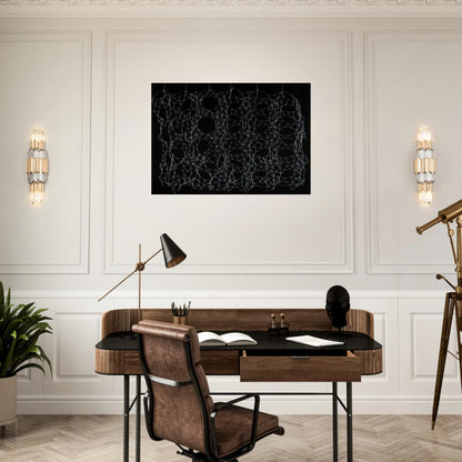 Reticulárea - 1975 - Gego Brushed Aluminum Print - 70x100 cm / 28x40 inches | Gego Aluminum Print | Gego Prints