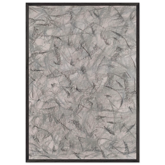 UNTITLED 1980 N2 - Gotthard Graubner Framed Art Print – Black Wooden Frame - Default Title - -Framed Art Print