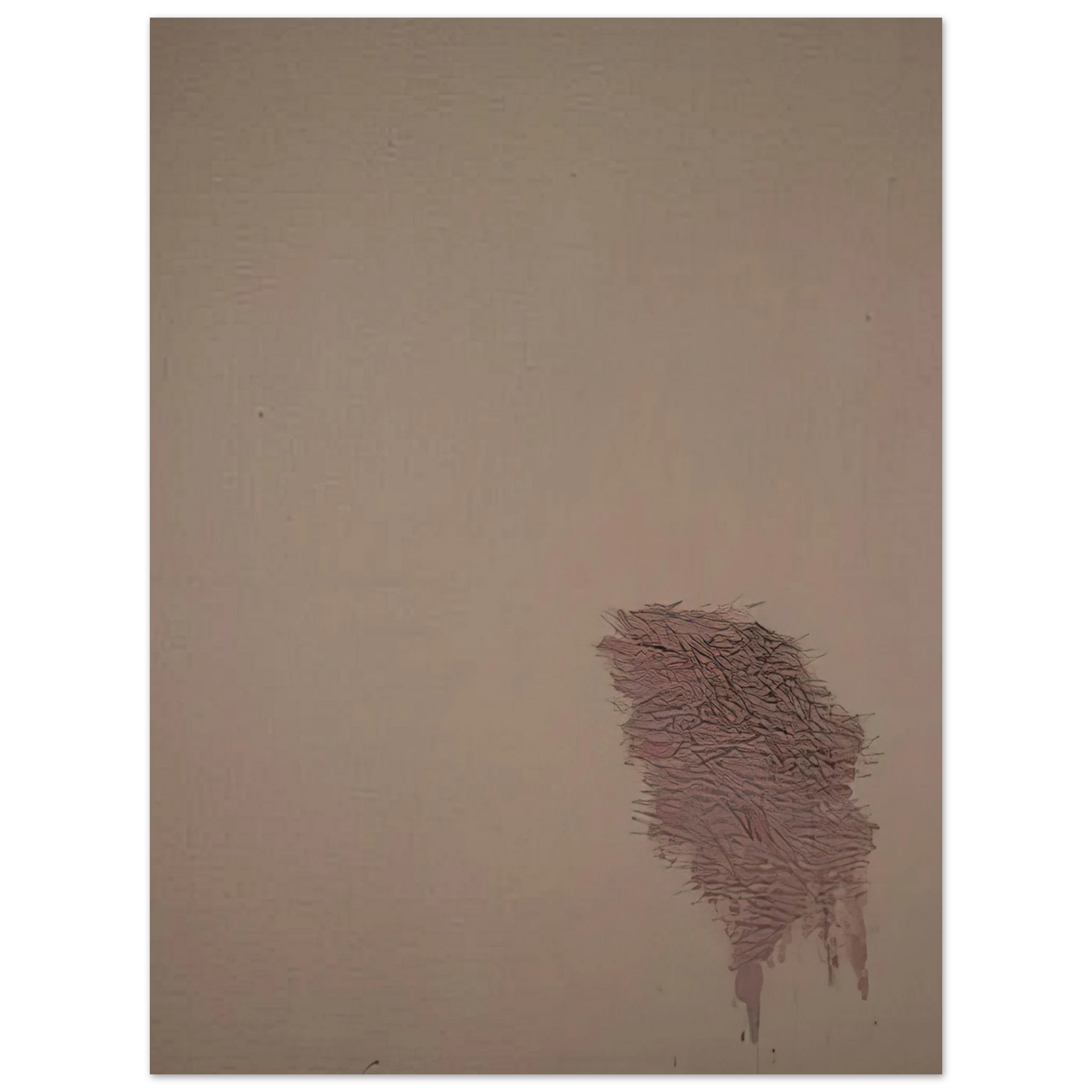 Robert Goodnough - Pink Blend - 1972 Fine Art Poster - Default Title