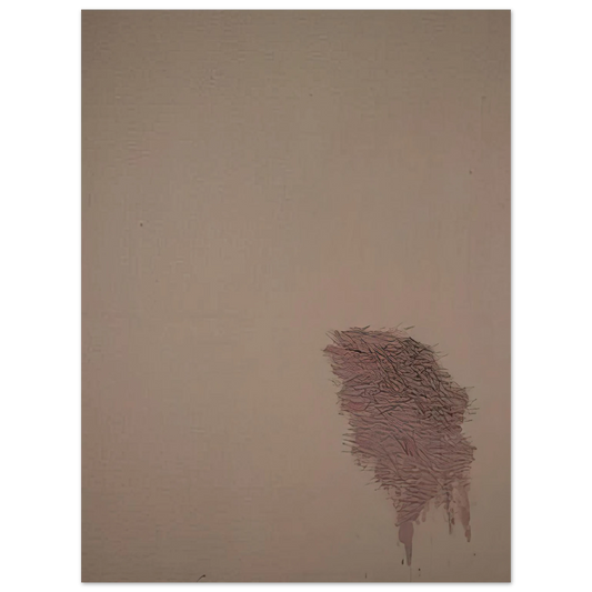 Robert Goodnough - Pink Blend - 1972 Fine Art Poster - Default Title