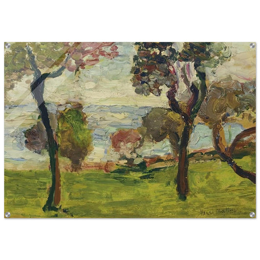 PAYSAGE 1898 - Henri Matisse Acrylic Print - 70x100 cm / 28x40″ inches | Henri Matisse Wall Art | Henri Matisse Prints