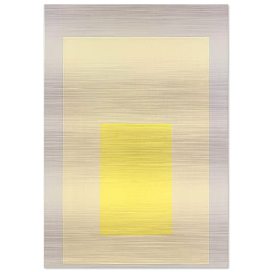 HOMAGE TO THE SQUARE AMALGAMATING 1971 - Josef Albers Brushed Aluminum Print - 70x100 cm / 28x40 inches | Josef Albers Aluminum Print | Josef Albers Prints