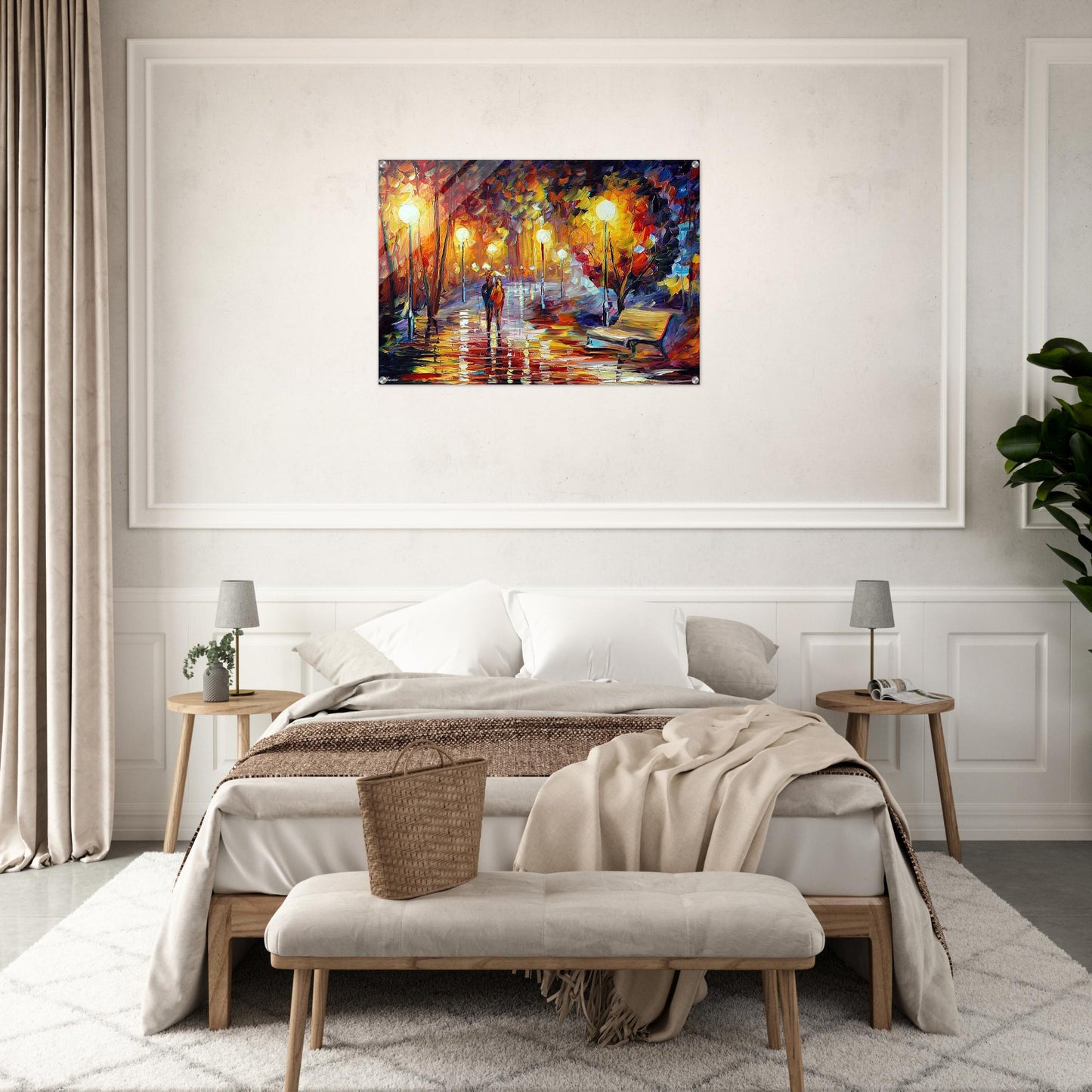 Leonid Afremov - Leonid Afremov Acrylic Print - 70x100 cm / 28x40″ inches | Leonid Afremov Wall Art | Leonid Afremov Prints