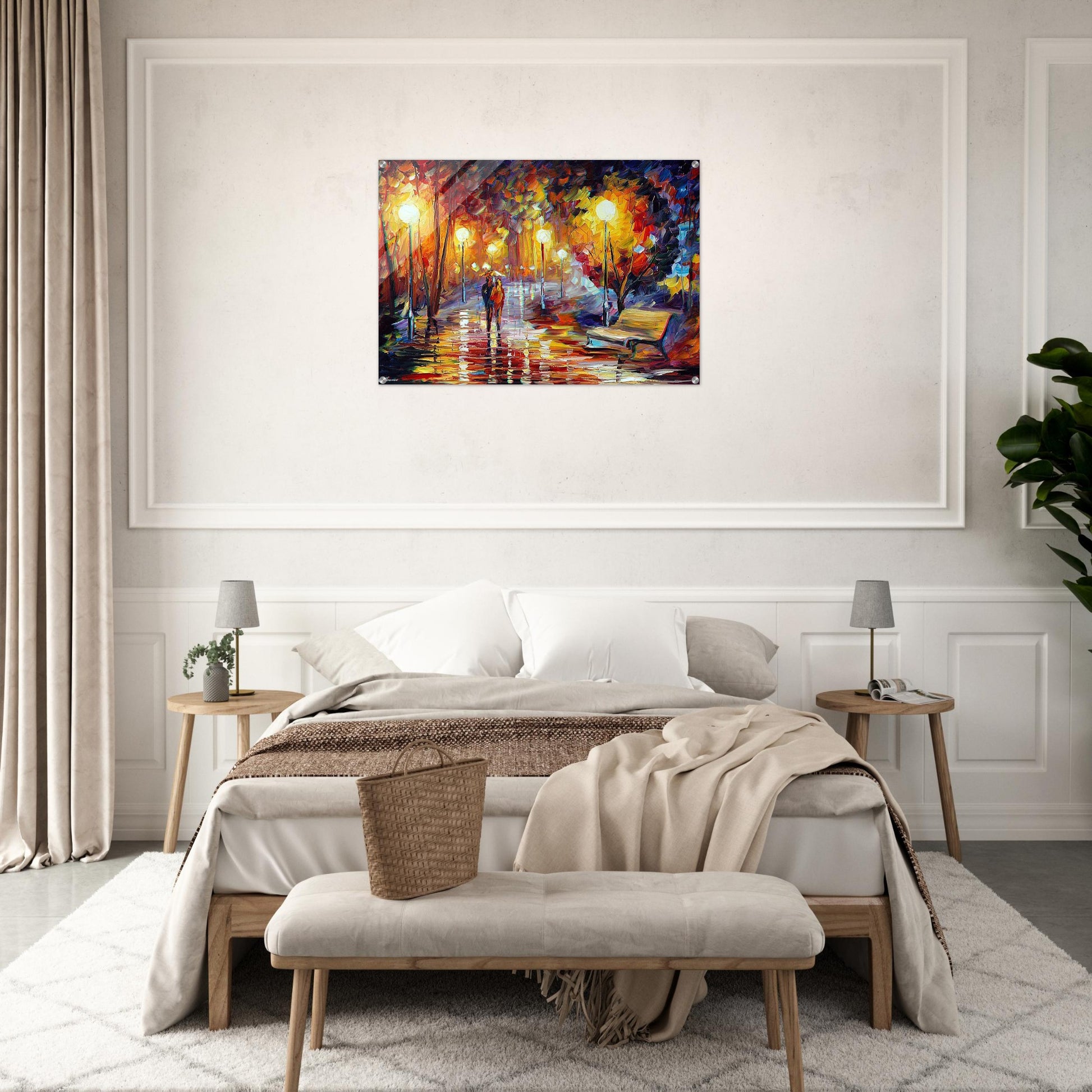 Leonid Afremov - Leonid Afremov Acrylic Print - 70x100 cm / 28x40″ inches | Leonid Afremov Wall Art | Leonid Afremov Prints
