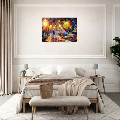 Leonid Afremov - Leonid Afremov Acrylic Print - 70x100 cm / 28x40″ inches | Leonid Afremov Wall Art | Leonid Afremov Prints