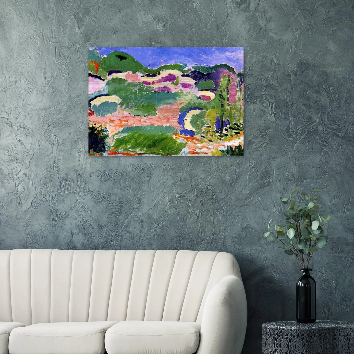 LES GENETS 1905 - Henri Matisse Brushed Aluminum Print - 70x100 cm / 28x40 inches | Henri Matisse Aluminum Print | Henri Matisse Prints