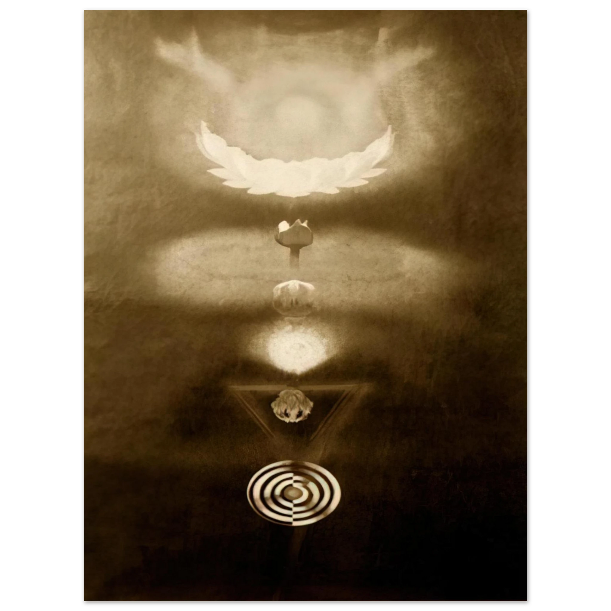 Morris Graves - Kundalini - Expressionism Fine Art Poster - Default Title