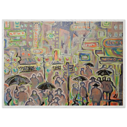 Walter Inglis Anderson - Walter Anderson Wall art - 50x70 cm / 20x28 inches - Premium Wooden Framed Poster With Fine Art Paper - Black frame