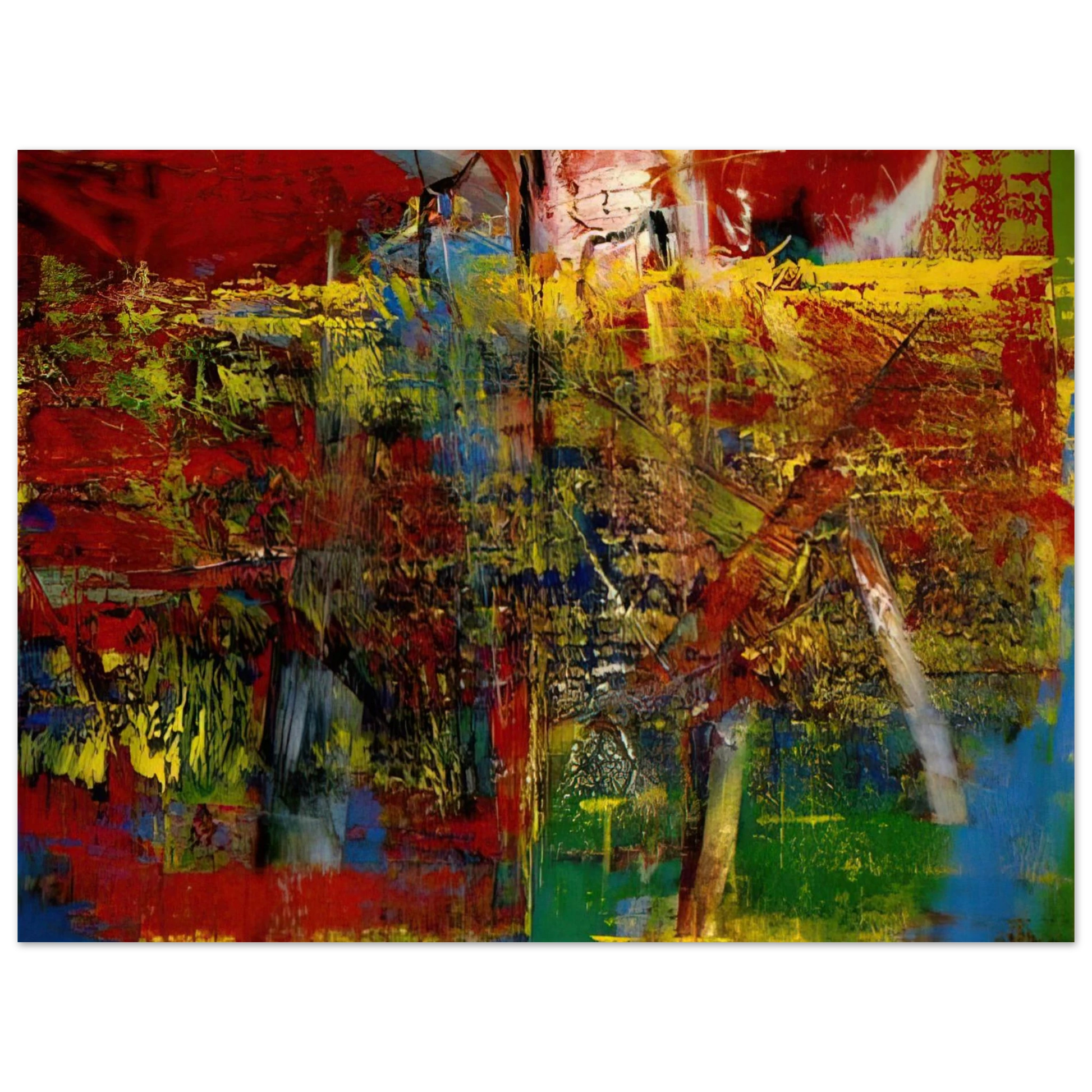 Gerhard Richter - MEDIATION Fine Art Poster - Default Title