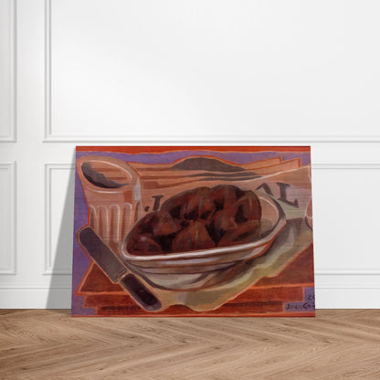 FIGS - Juan Gris Brushed Aluminum Print - 70x100 cm / 28x40 inches | Juan Gris Aluminum Print | Juan Gris Prints