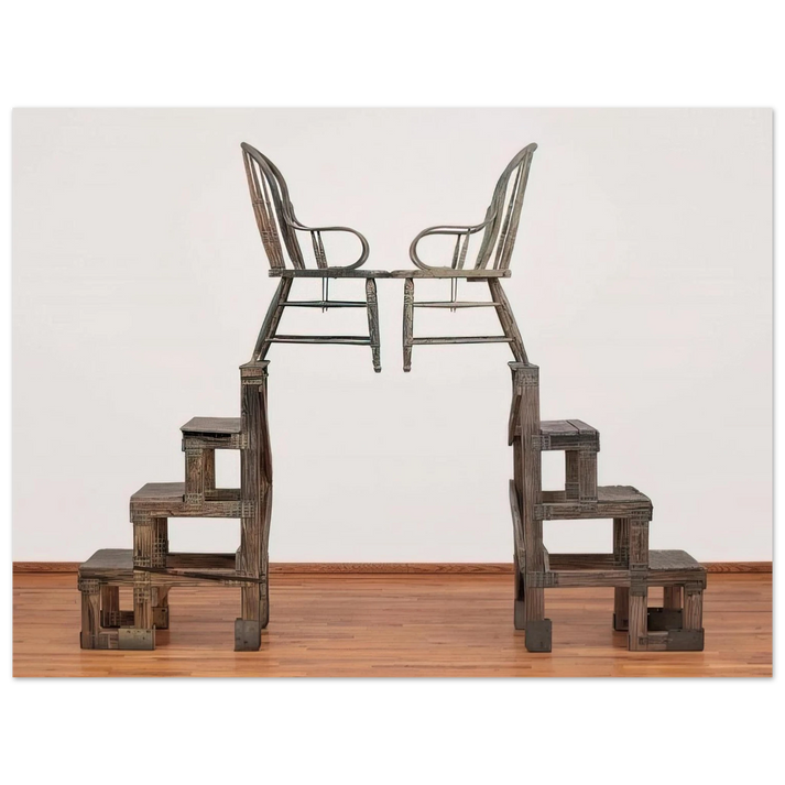 Robert Rauschenberg - THE ANCIENT INCIDENT KABAL AMERICAN ZEPHYR 1981  75x100 cm / 30x40inches Fine Art Poster