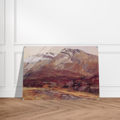 Coming Down from Mont Blanc - John Singer Sargent Acrylic Print - 70x100 cm / 28x40″ inches
