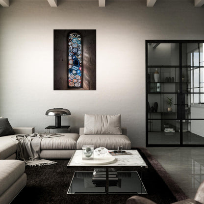 AHATFENSTER 2009 - Sigmar Polke Brushed Aluminum Print - 70x100 cm / 28x40 inches | Sigmar Polke Aluminum Print | Sigmar Polke Prints