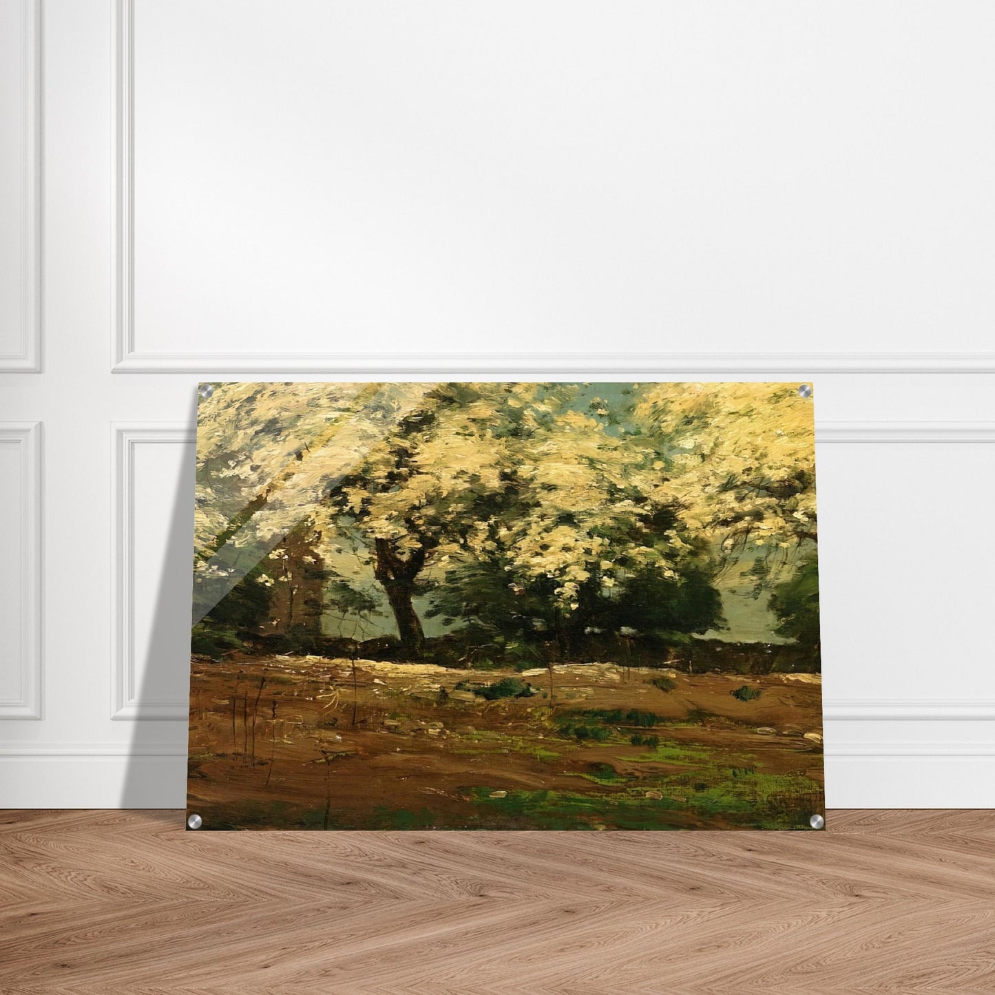 Blossoms - Childe Hassam Acrylic Print - 70x100 cm / 28x40″ inches