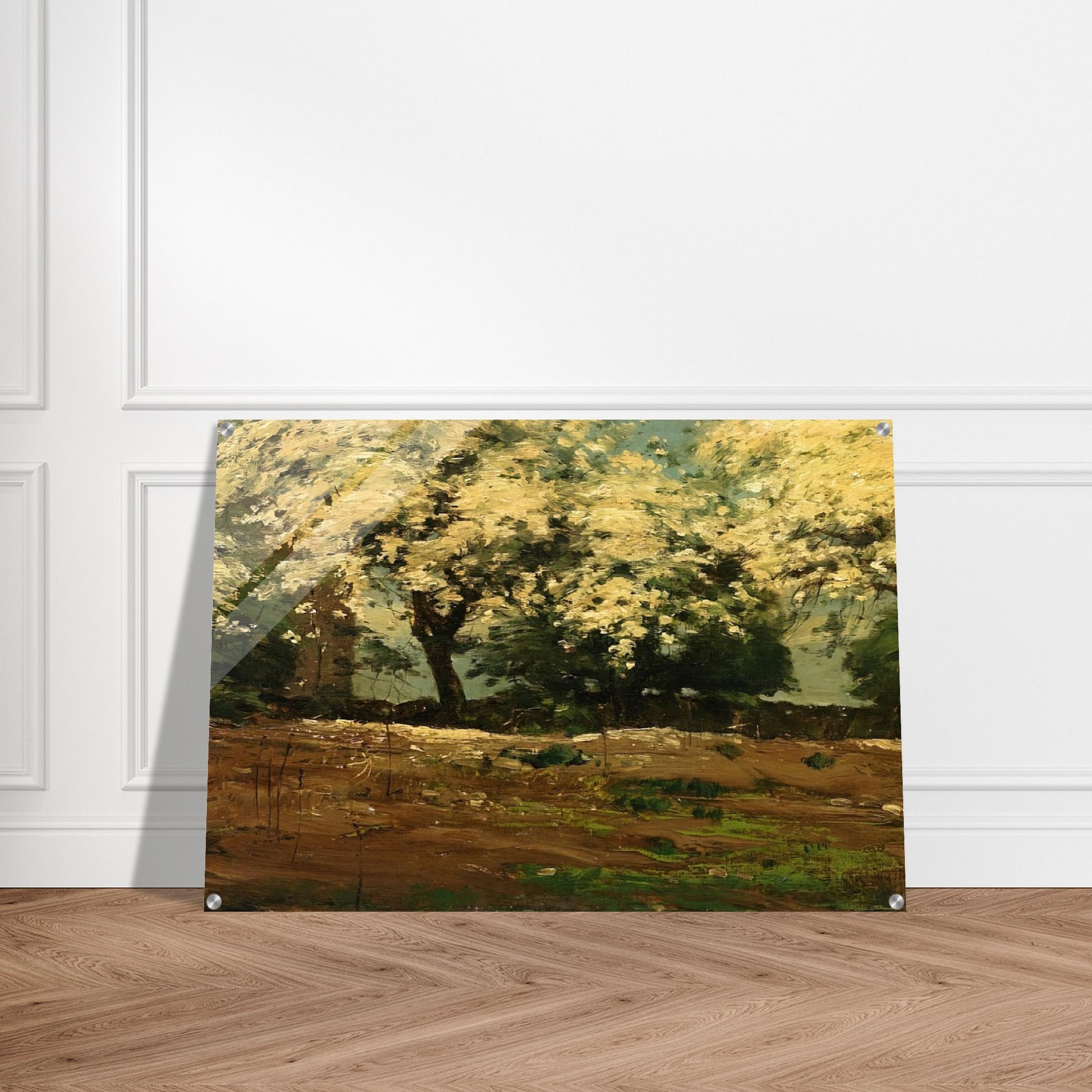 Blossoms - Childe Hassam Acrylic Print - 70x100 cm / 28x40″ inches