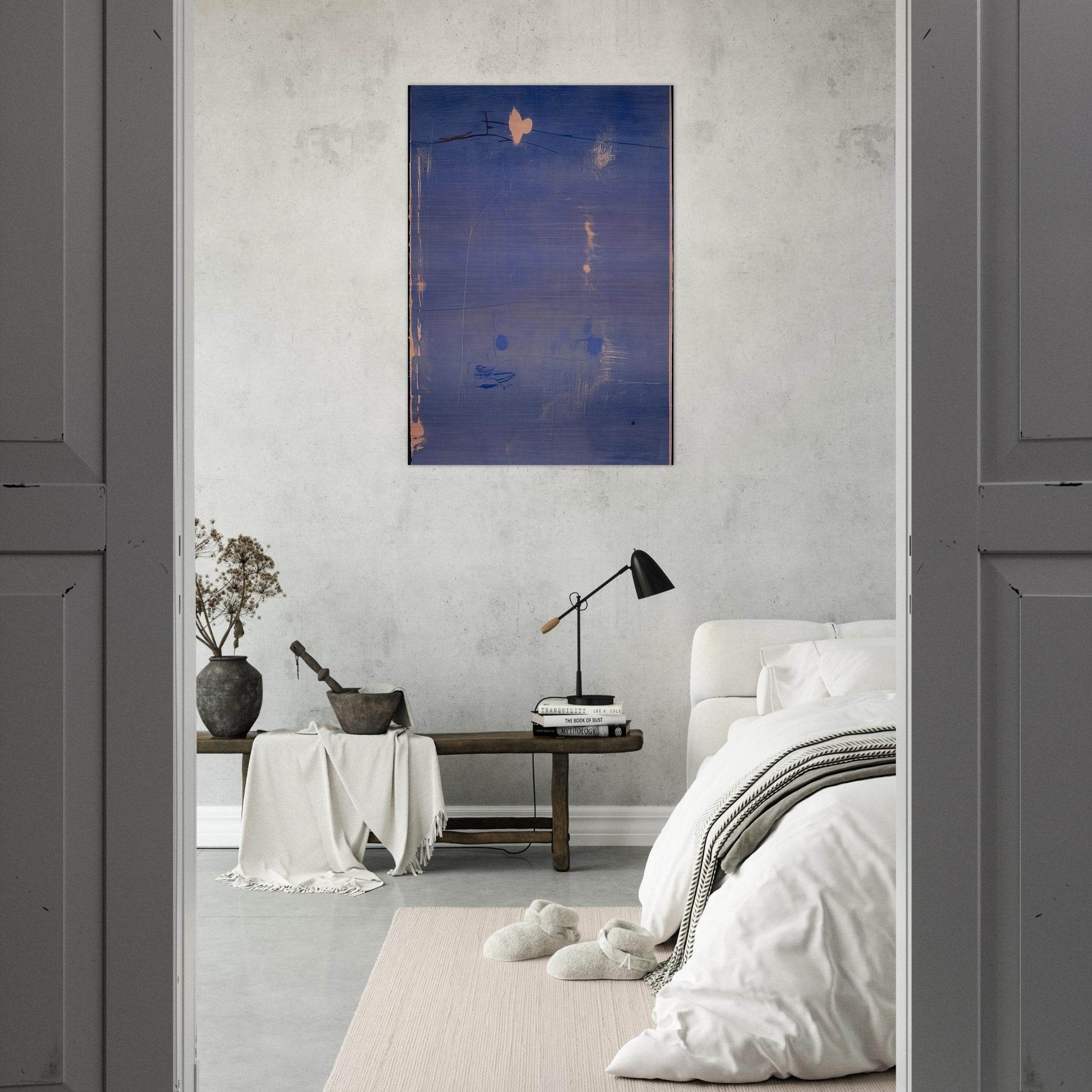 Cameo - 1980 - Helen Frankenthaler Brushed Aluminum Print - 70x100 cm / 28x40 inches | Helen Frankenthaler Aluminum Print | Helen Frankenthaler Prints