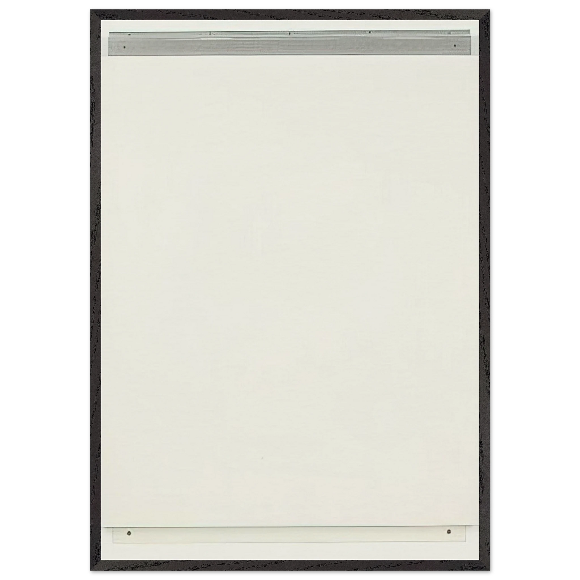 Attendant - Robert Ryman Framed Art Print – Black Wooden Frame - Default Title - -Framed Art Print