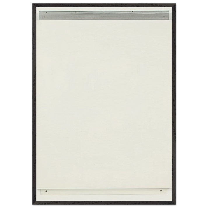 Attendant - Robert Ryman 70x100 cm / 28x40 inches Framed Art Print – Black Wooden Frame