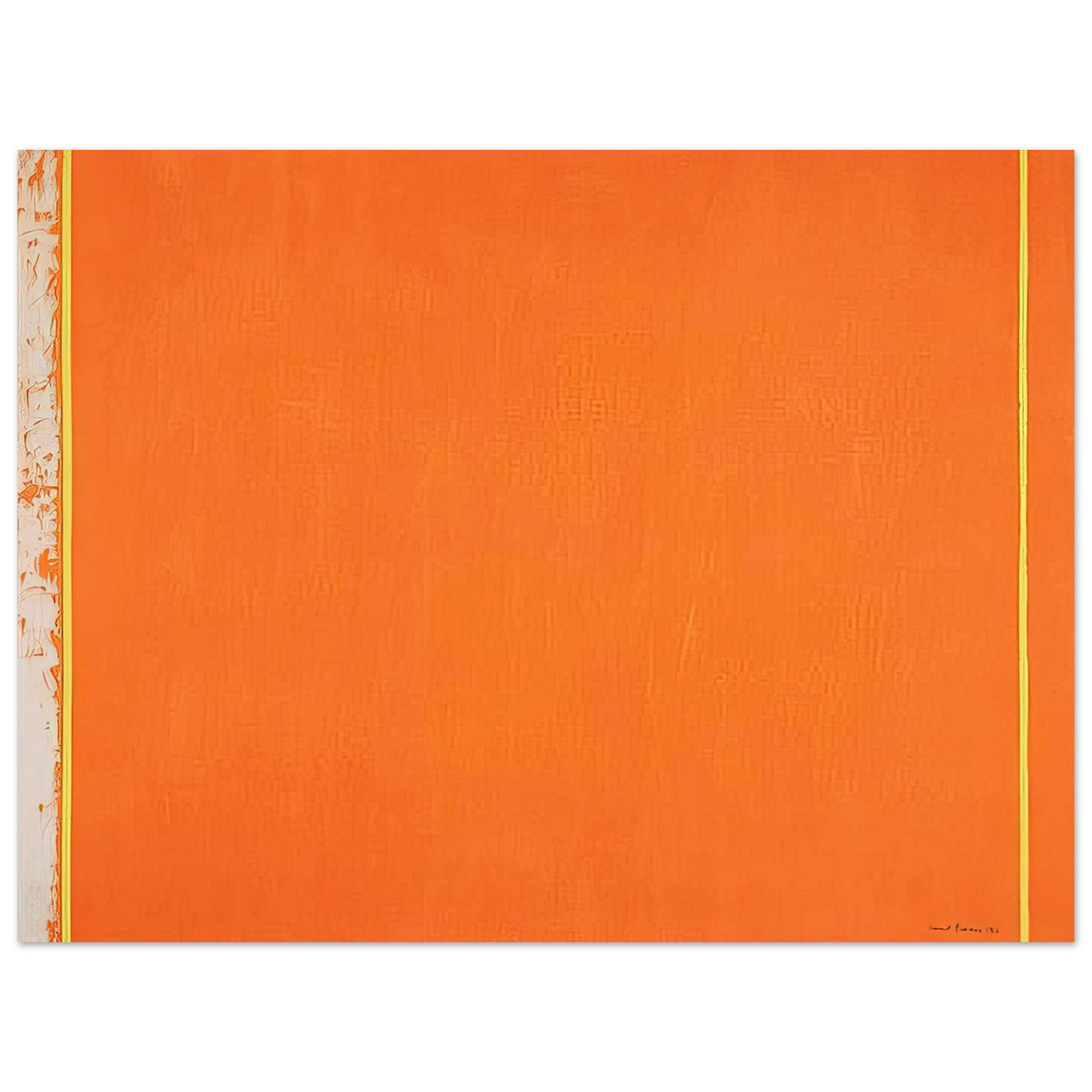 Barnett Newman - The Third Fine Art Poster - Default Title