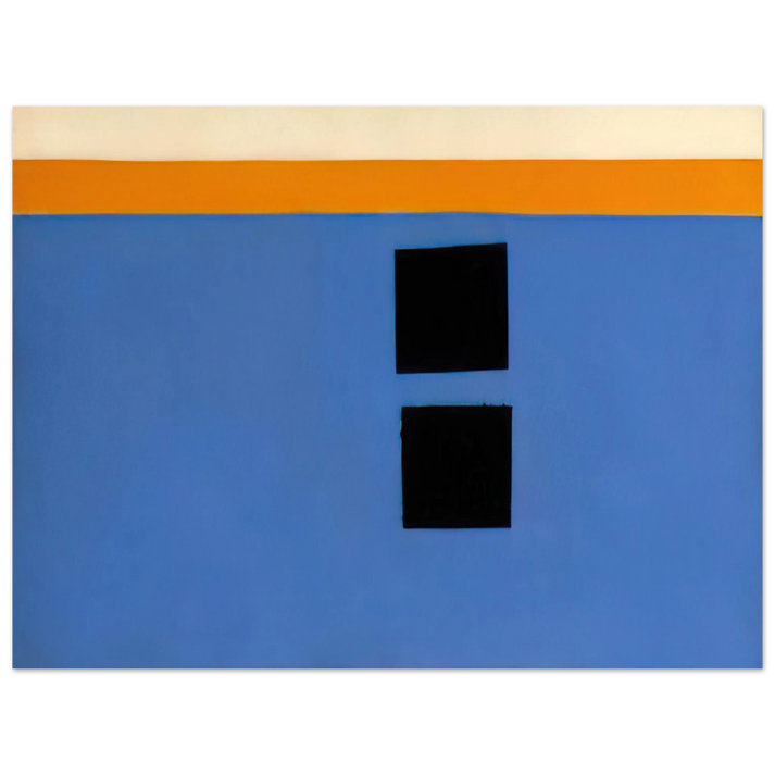 Theodoros Stamos - Double Aegean Sun-Box - 1968  75x100 cm / 30x40inches Fine Art Poster