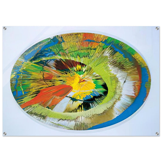BEAUTIFUL REVOLVING SPHINCTER - Damien Hirst Acrylic Print - 70x100 cm / 28x40″ inches | Damien Hirst Wall Art | Damien Hirst Prints