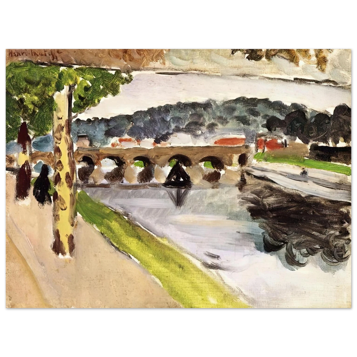 Henri Matisse - PARADE PLATANES 1917  75x100 cm / 30x40inches Fine Art Poster