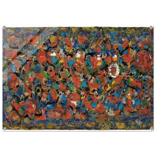 Encrustation - Richard Pousette-Dart Acrylic Print - 70x100 cm / 28x40″ inches