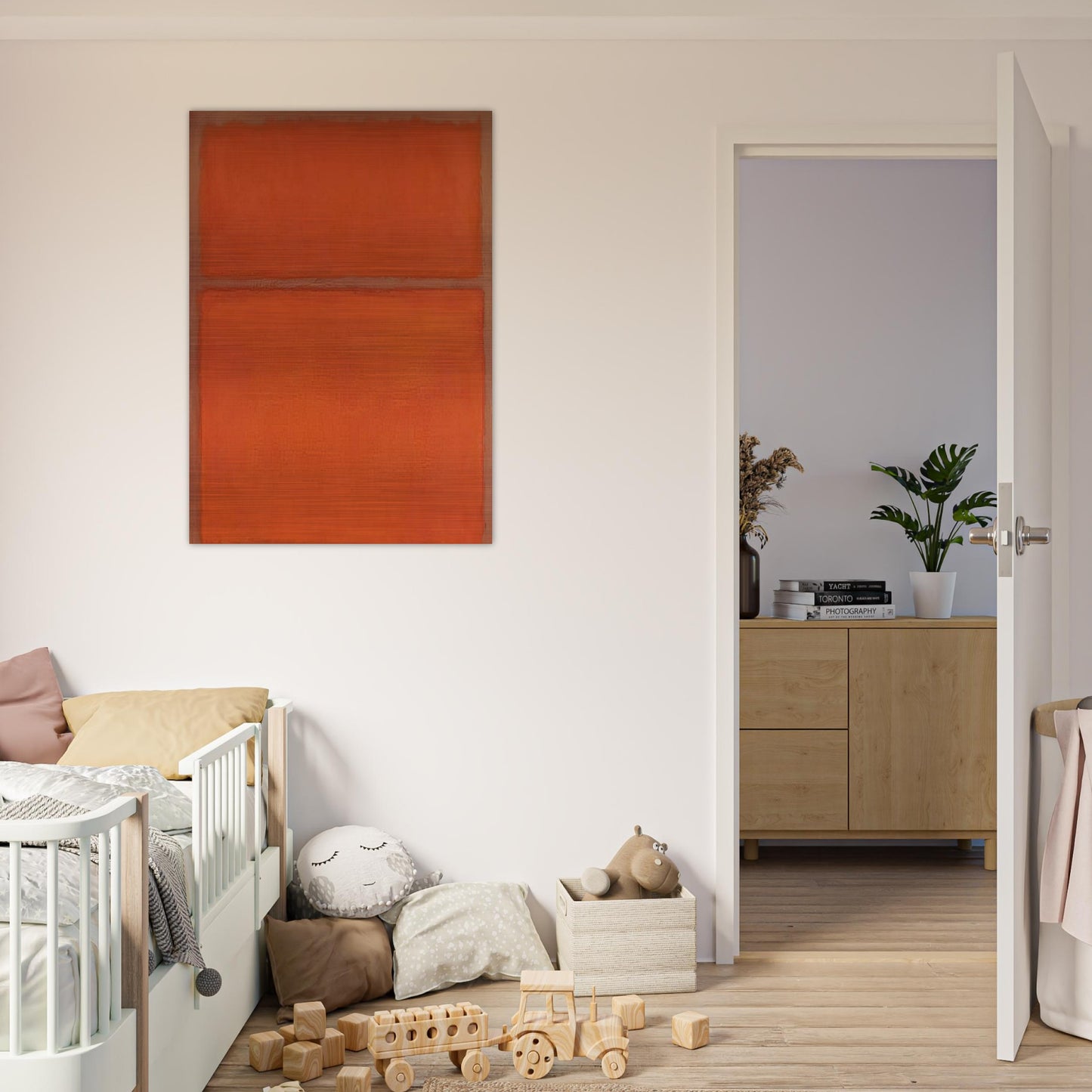 Untitled - 1961 - Mark Rothko Brushed Aluminum Print - 70x100 cm / 28x40 inches | Mark Rothko Aluminum Print | Mark Rothko Prints