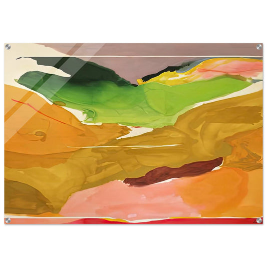 Nature Abhors a Vacuum, 1973- - Helen Frankenthaler Acrylic Print - 70x100 cm / 28x40″ inches | Helen Frankenthaler Wall Art | Helen Frankenthaler Prints