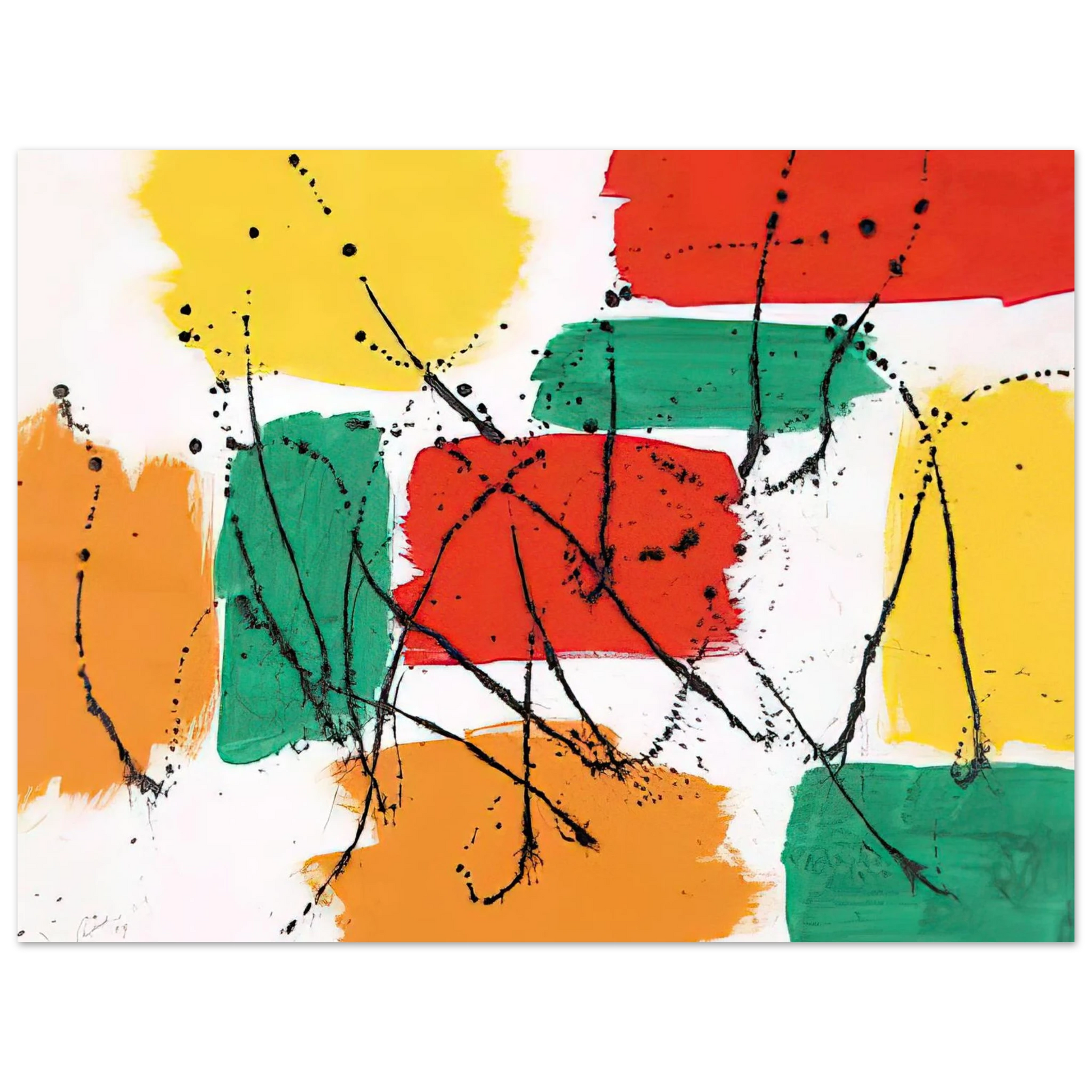 Marcel Barbeau - Reflets Printanieres Fine Art Poster - Default Title