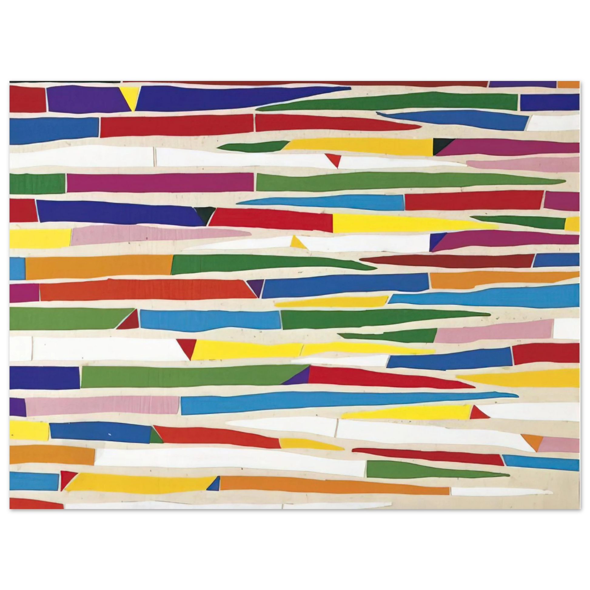 Piero Dorazio - Composite - Color Field Painting Fine Art Poster - Default Title