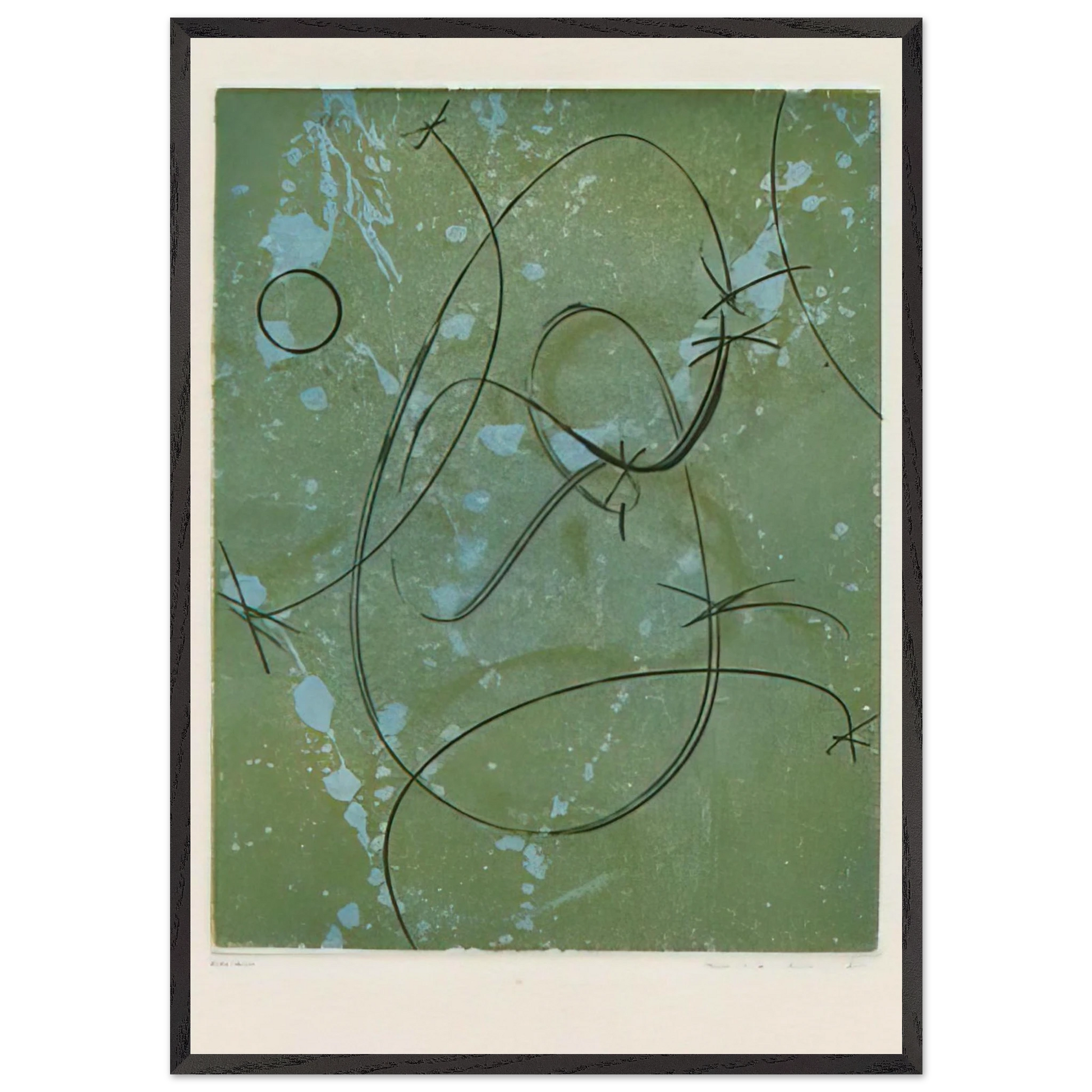 Homage to Marcel Duchamp - Max Ernst Framed Art Print – Black Wooden Frame - Default Title - -Framed Art Print