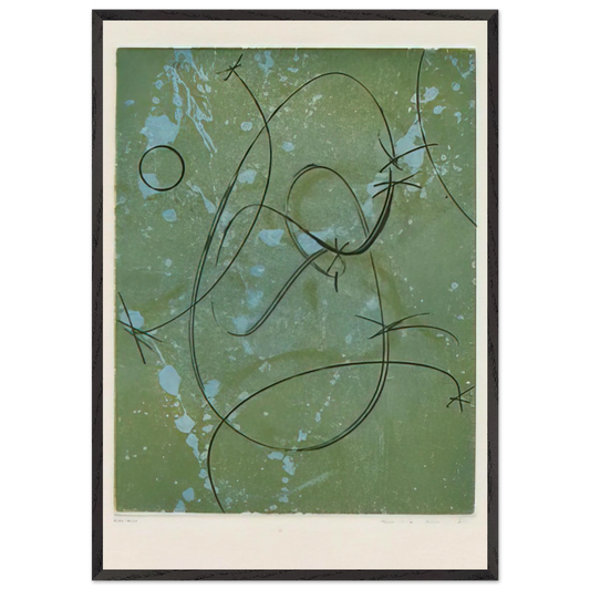 Homage to Marcel Duchamp - Max Ernst Framed Art Print – Black Wooden Frame - Default Title - -Framed Art Print