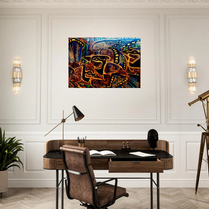 Walter Anderson - Walter Anderson Brushed Aluminum Print - 70x100 cm / 28x40 inches | Walter Anderson Aluminum Print | Walter Anderson Prints