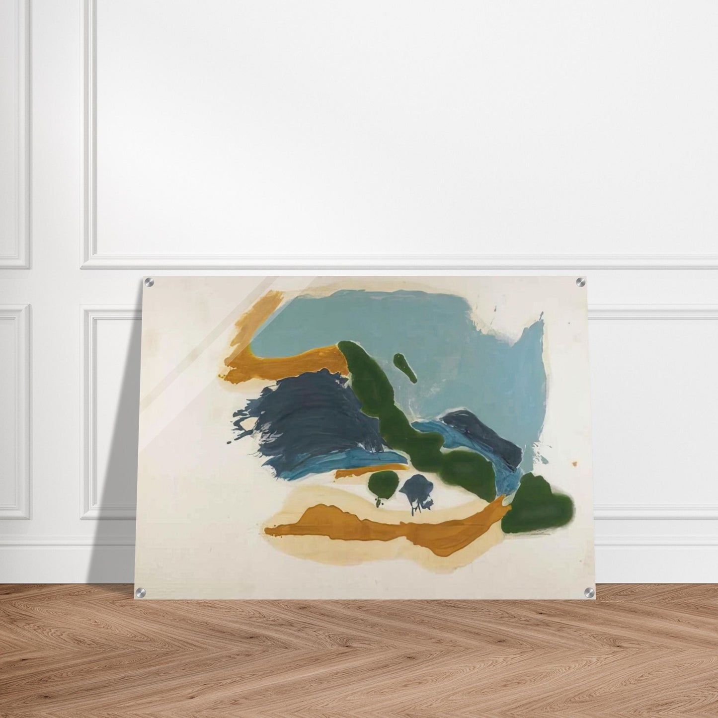 Tuscany - 1963 - Helen Frankenthaler Acrylic Print - 70x100 cm / 28x40″ inches | Helen Frankenthaler Wall Art | Helen Frankenthaler Prints