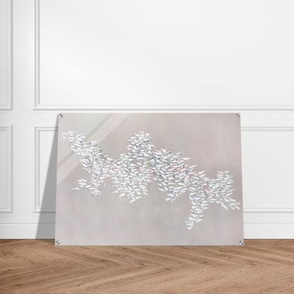 Motion II - 1981 - Robert Goodnough Acrylic Print - 70x100 cm / 28x40″ inches | Robert Goodnough Wall Art | Robert Goodnough Prints