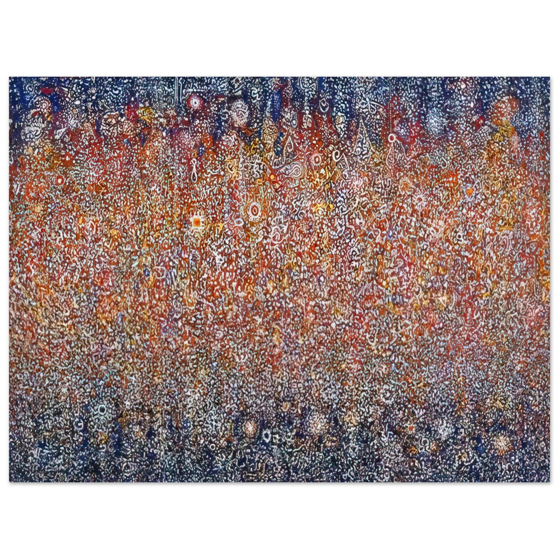 Richard Pousette-Dart - Celebration, Birth - 1976 Fine Art Poster - Default Title