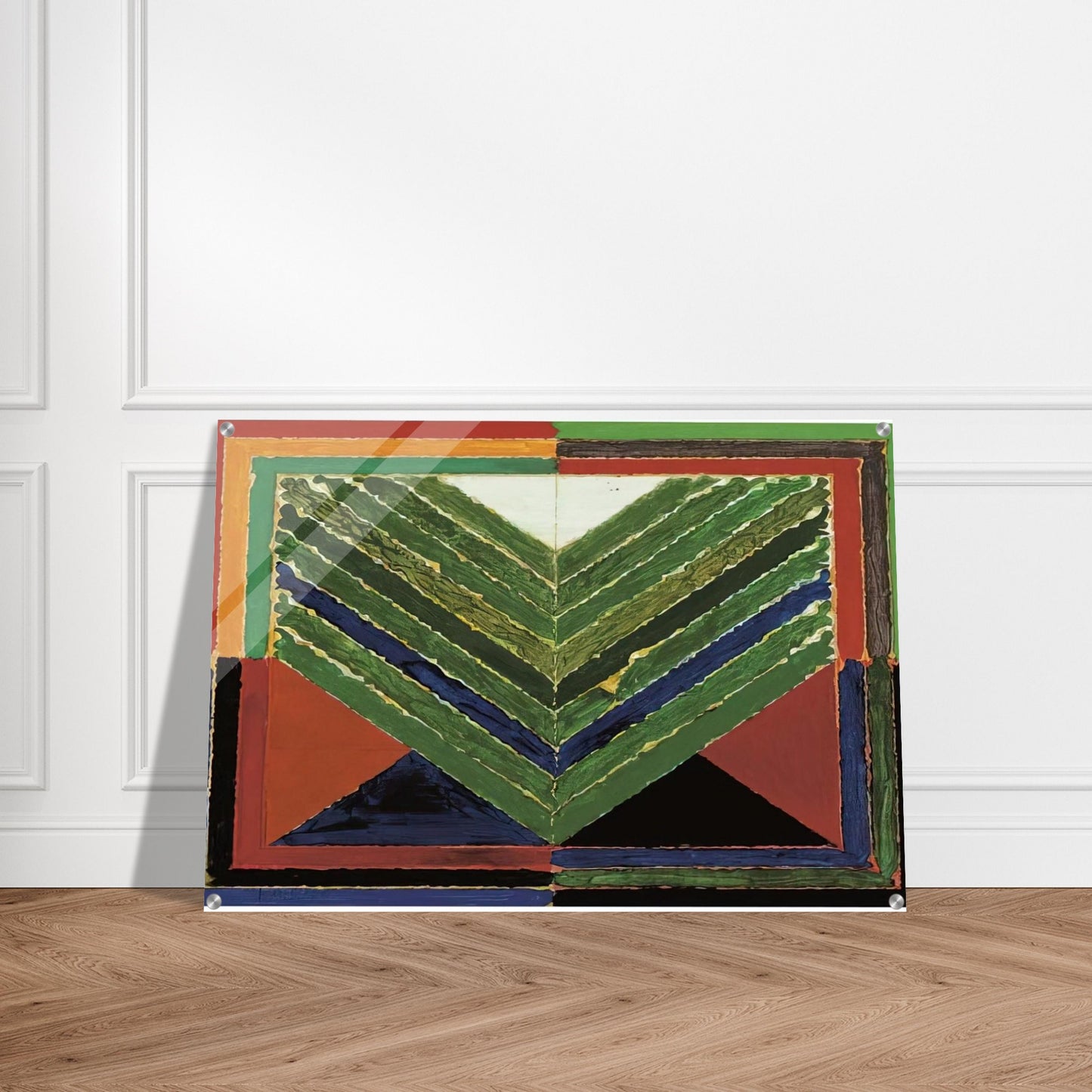 L'Arbre - Abstract Art - S. H. Raza Acrylic Print - 70x100 cm / 28x40″ inches | S. H. Raza Wall Art | S. H. Raza Prints