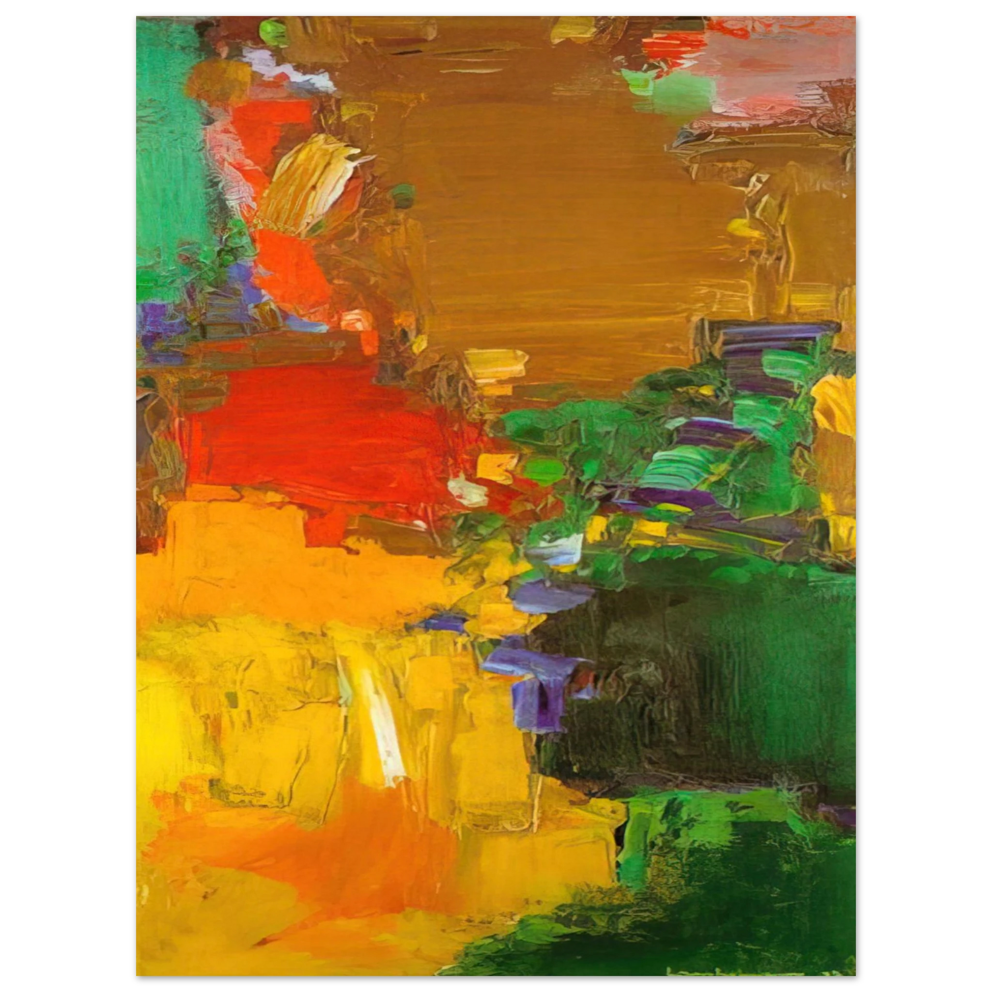 Hans Hofmann - Rhapsody Fine Art Poster - Default Title